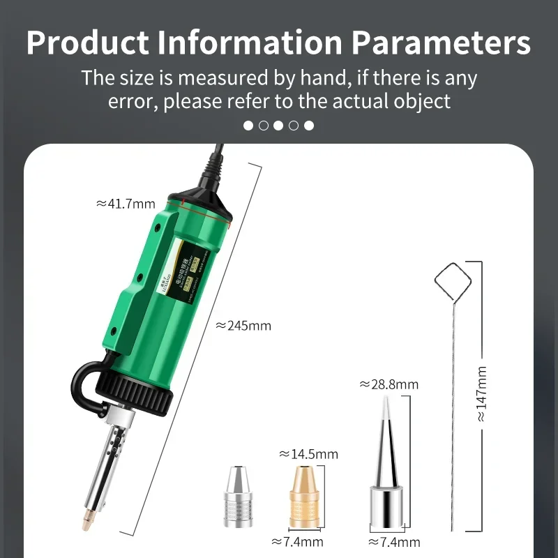 LUXIANZI เครื่องดูดตะกั่วแบบอั - Desoldering Pump Electric Vacuum Station บทวิจารณ์และราคา