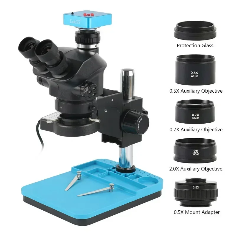 1080P 48MP 2K 4K HDMI USB VGA  - Simul-Focal Industrial Microscope 4K Hdmi บทวิจารณ์และราคา