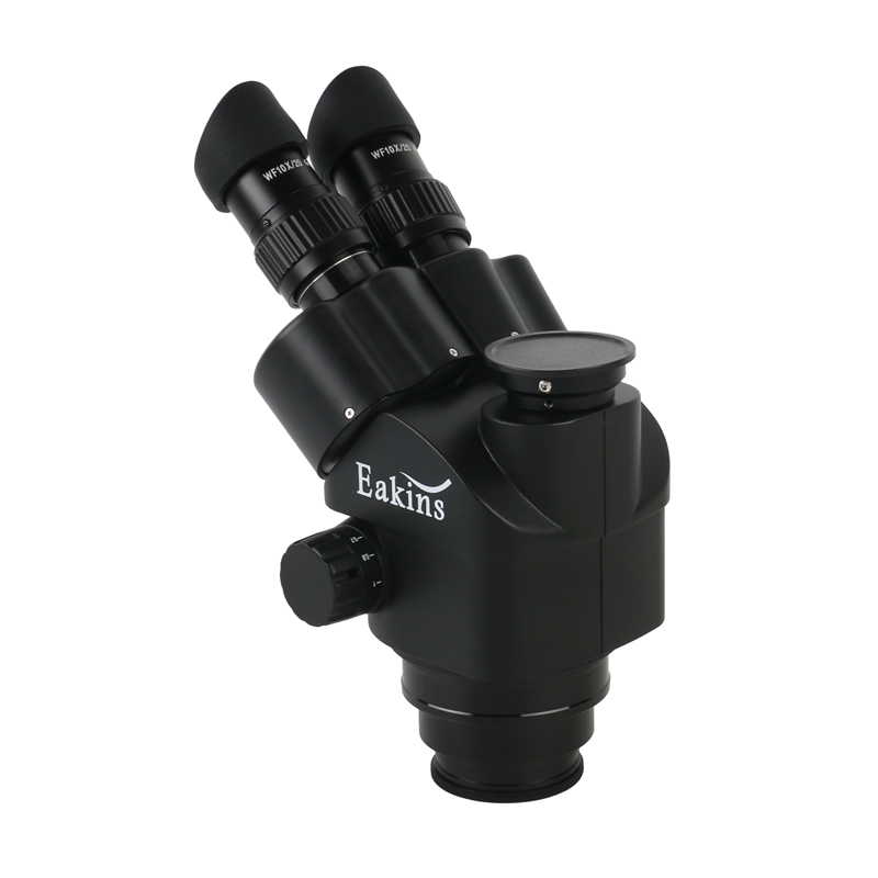 ขาตั้งกล้องจุลทรรศน์แบบสเตอริโ - Trinocular Stereo Microscope 7X-45X บทวิจารณ์และราคา