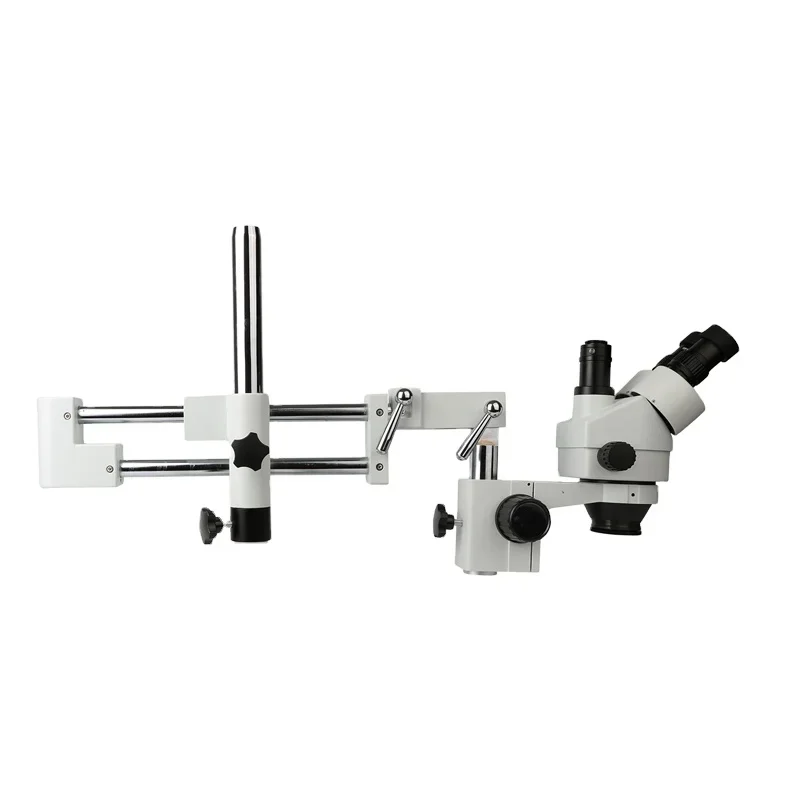 กล้องจุลทรรศน์สเตอริโอแบบสามตา - Trinocular Stereo Microscope 7X-45X บทวิจารณ์และราคา