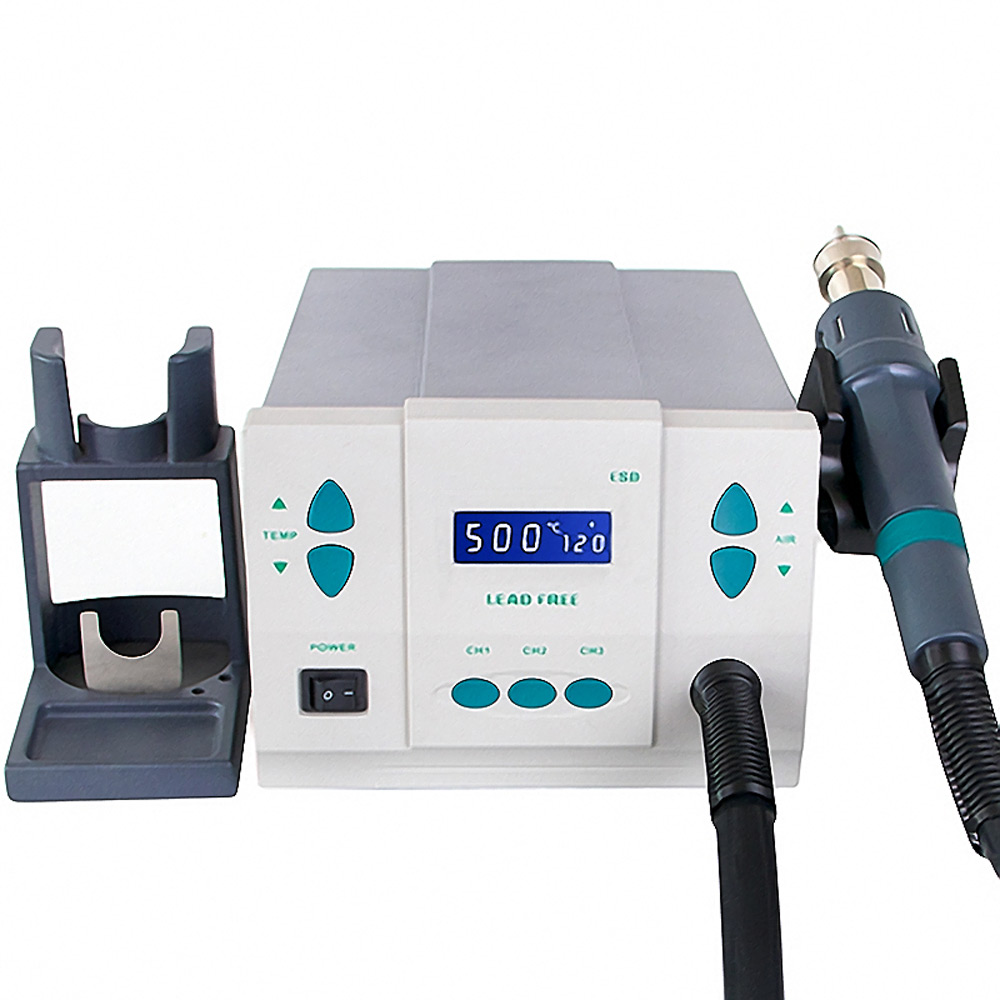 สถานีบัดกรี 1000W/1300W รุ่น 8 - Hot Air Rework Station 861Dw บทวิจารณ์และราคา
