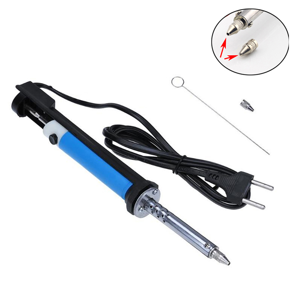 เครื่องดูดตะกั่วบัดกรีไฟฟ้า AC - Desoldering Pump Electric Vacuum Station บทวิจารณ์และราคา