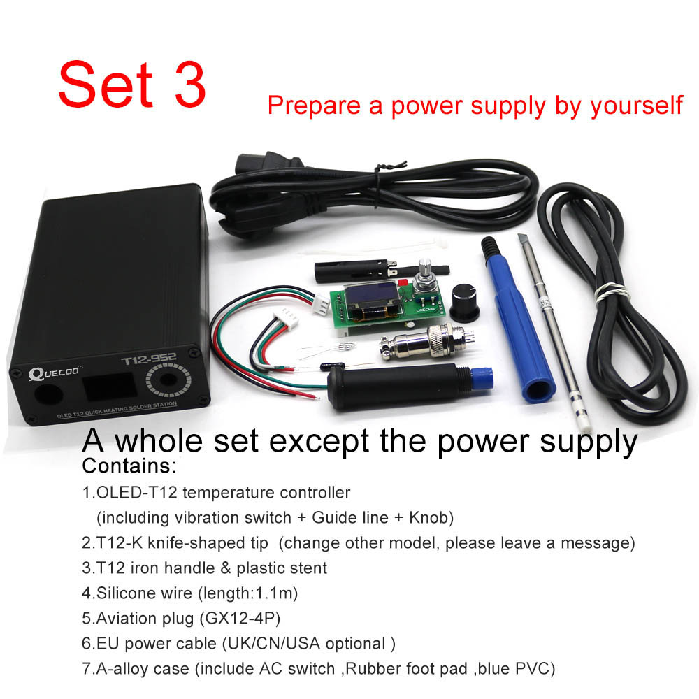 T12 STC-OLED soldering Station - T12 Soldering Station Oled บทวิจารณ์และราคา