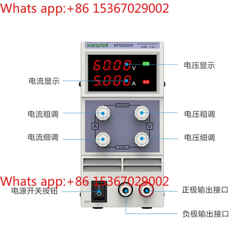 แหล่งจ่ายไฟแบบปรับค่าได้ KPS30 - High Precision Dc Power Supply 30V 10A บทวิจารณ์และราคา