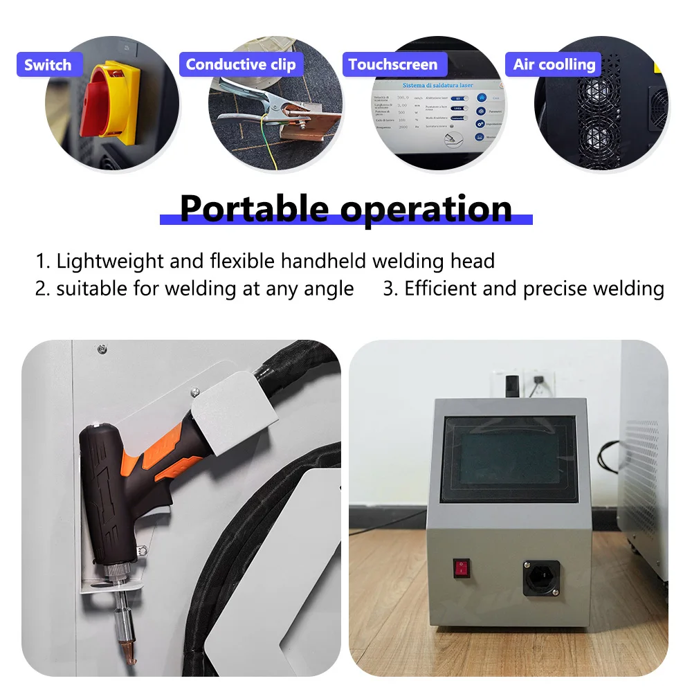 เครื่องเชื่อมเลเซอร์แบบมือถือ  - Laser Soldering Machine Handheld บทวิจารณ์และราคา