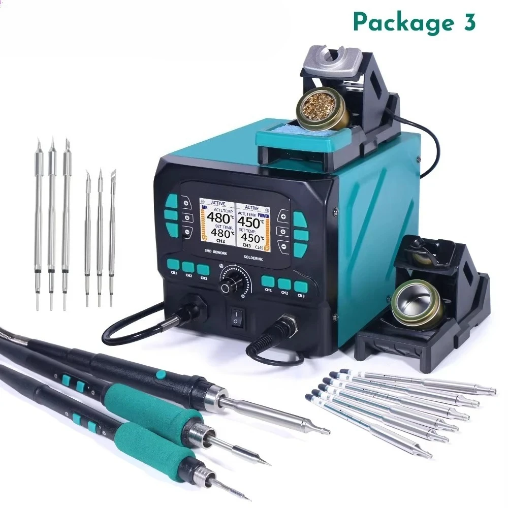 เครื่องมือ 992D-II 2 in 1 แบบน - C210 Precision Soldering Station บทวิจารณ์และราคา