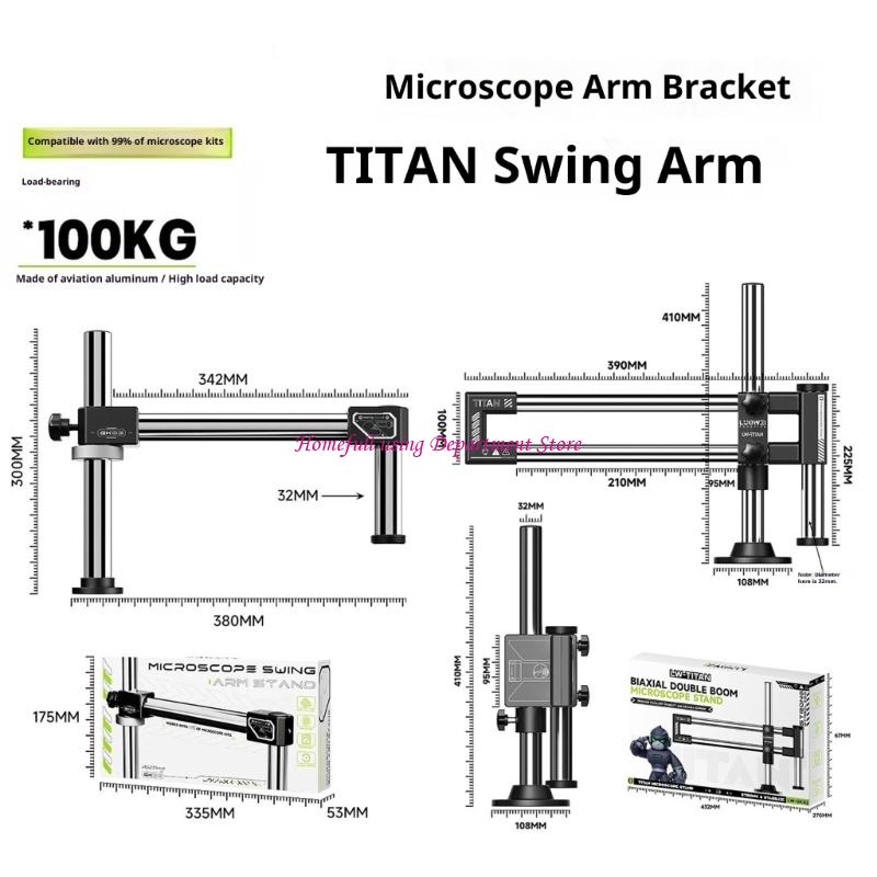 ขาตั้งแขนคู่แบบแขนก้องในห้องปฏ - Articulating Arm Boom Stand Microscope บทวิจารณ์และราคา