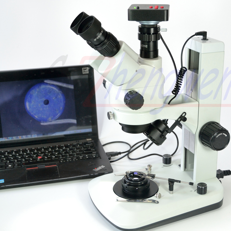 FYSCOPE 3.5X-90X 7X-45X แอดวาน - Trinocular Stereo Microscope 7X-45X บทวิจารณ์และราคา