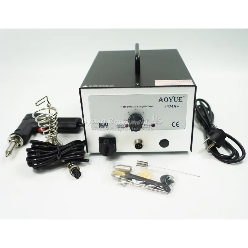 สถานีถอดบัดกรี BGA ปั๊มดูดตะกั - Desoldering Pump Electric Vacuum Station บทวิจารณ์และราคา