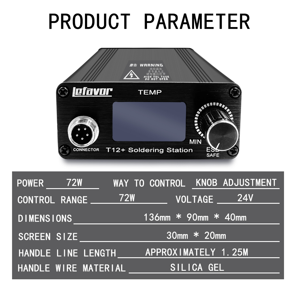 T12 + สถานีบัดกรีหัวแร้ง 1.3 น - T12 Soldering Station Oled บทวิจารณ์และราคา